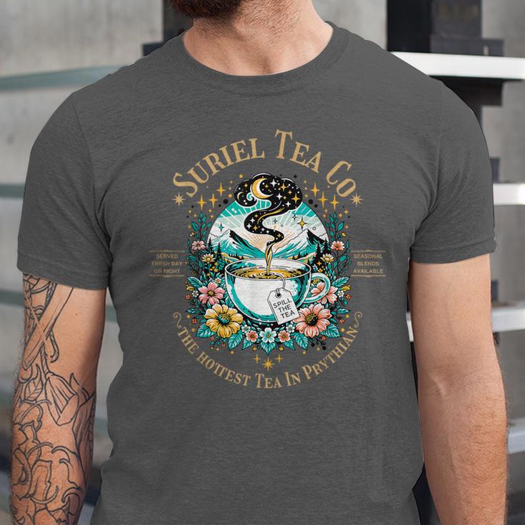 Suriel Tea Spicy Fantasy Romantasy Readers Booktok Bookish Unisex Jersey T-Shirt