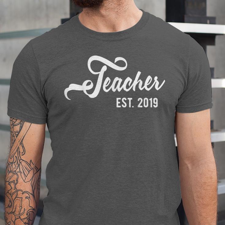 Teacher Graduation Shirt New Teacher Men Women Unisex Jersey T-Shirt
