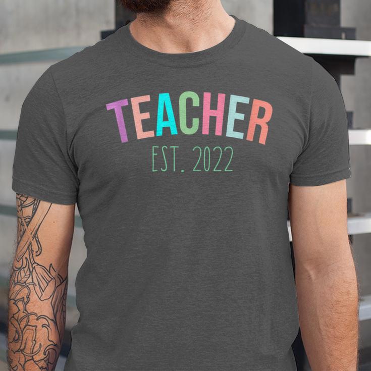 TEACHER Teacher Graduation Kindergarten Teacher 2022 Unisex Jersey T-Shirt