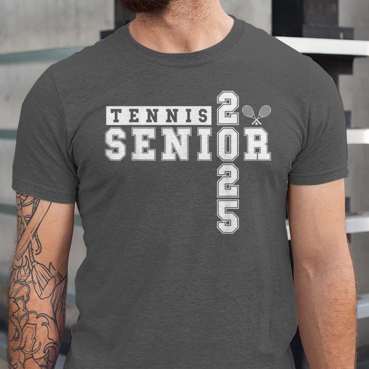 Tennis Senior Night Tennis Senior 2025 Graduation 3 Unisex Jersey T-Shirt