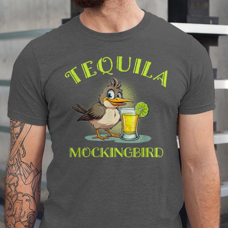 Tequila Mockingbird For Book Lovers And Writers Unisex Jersey T-Shirt