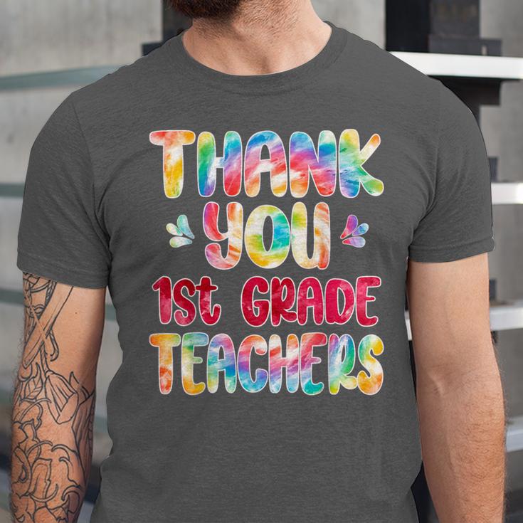 Thank You 1st Grade Teachers Graduation Last Day Of School Unisex Jersey T-Shirt