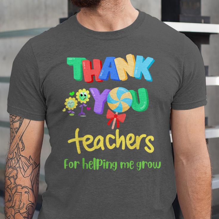 Thank You Teacher Appreciation Graduation Men Women Kids Unisex Jersey T-Shirt