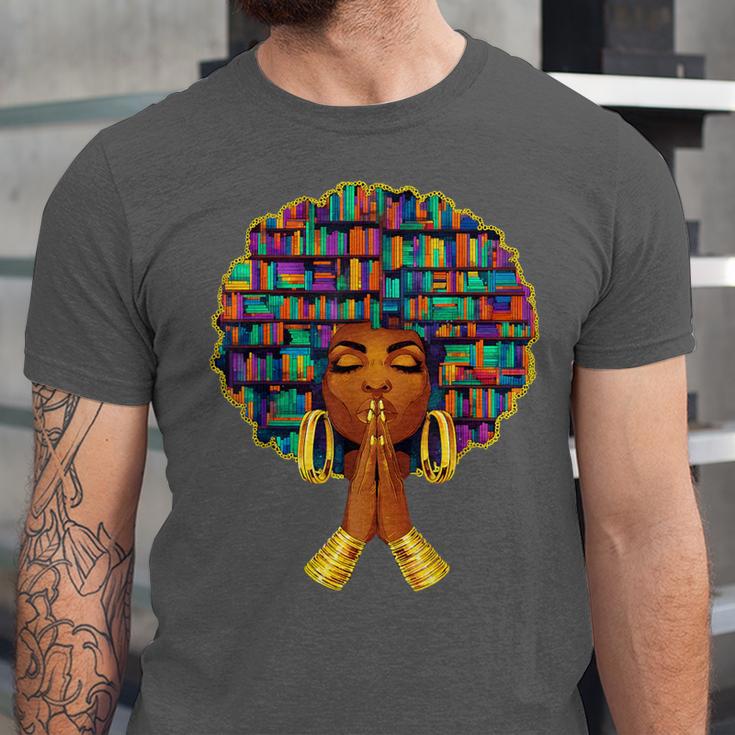 History Month Afro Women Book Lover Librarian Teacher Unisex Jersey T-Shirt History Month Afro Women Book Lover Librarian Teacher Unisex Jersey T-Shirt