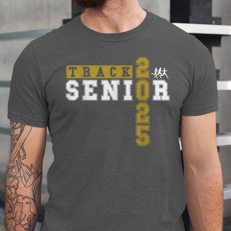 Track Senior Night Track Senior 2025 Graduation 14 Unisex Jersey T-Shirt