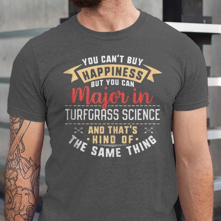 Turfgrass Science Major Student Shirt Graduation Unisex Jersey T-Shirt