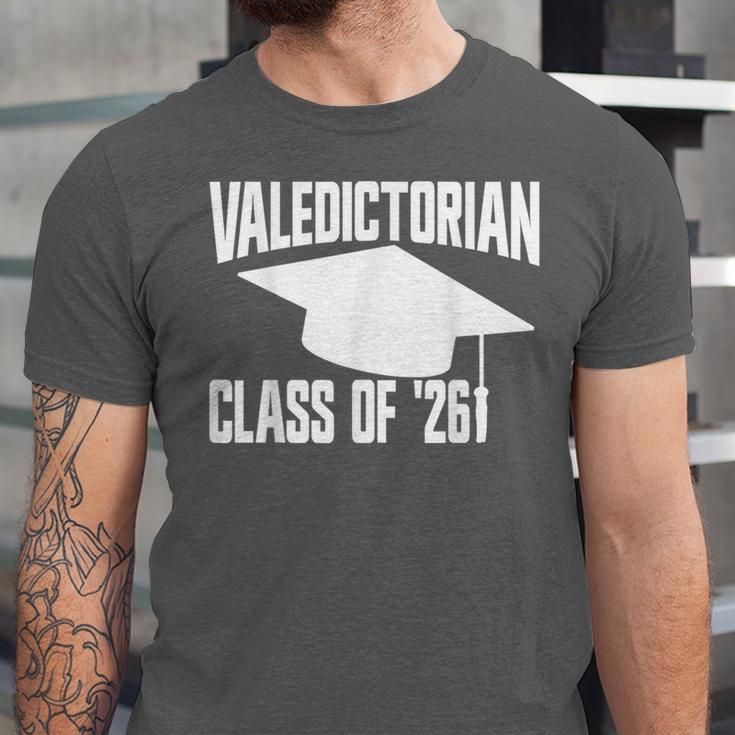 Valedictorian Class Of '26 Graduation 2026 Valedictorian Unisex Jersey T-Shirt
