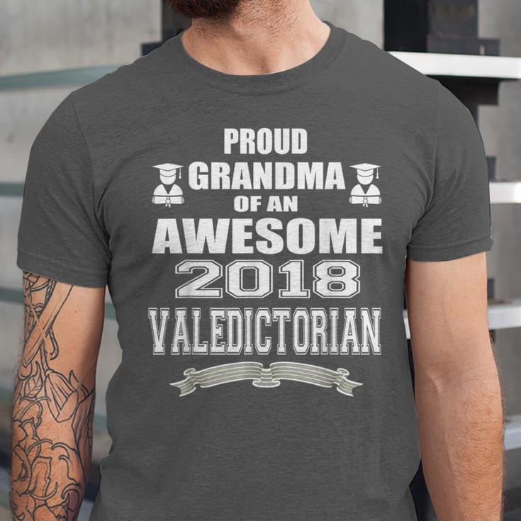 Valedictorian Scholar GrandmaShirt Graduation Speech Unisex Jersey T-Shirt