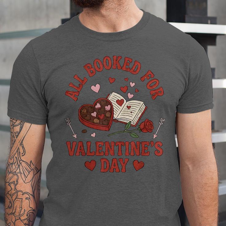 Valentines All Booked For Valentines Book Lover Girl Teacher Unisex Jersey T-Shirt Valentines All Booked For Valentines Book Lover Girl Teacher Unisex Jersey T-Shirt