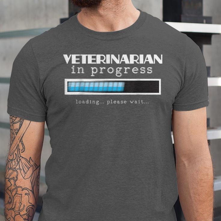 Veterinarian Progress Vet Graduation DVM Unisex Jersey T-Shirt