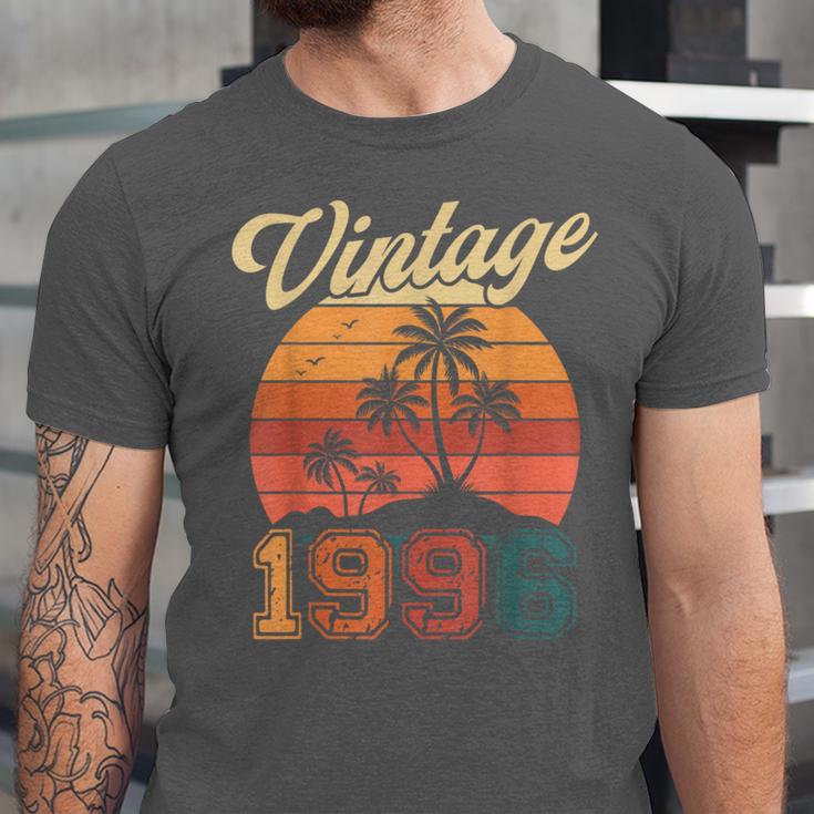 Vintage 1996 Retro Sunset Nostalgia 90s 30th Birthday Unisex Jersey T-Shirt Vintage 1996 Retro Sunset Nostalgia 90s 30th Birthday Unisex Jersey T-Shirt