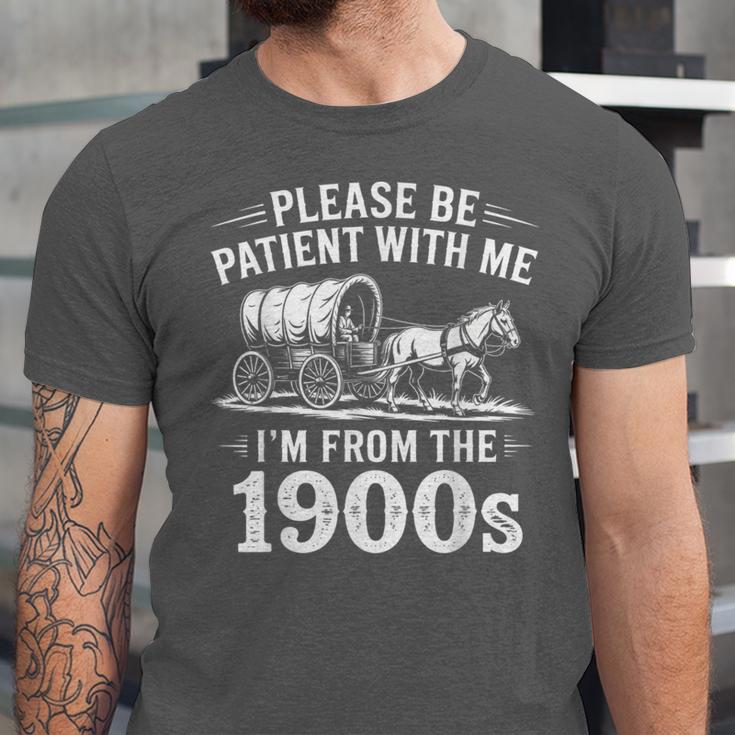 Vintage 90s Country Please Be Patient I'm From The 1900s Unisex Jersey T-Shirt