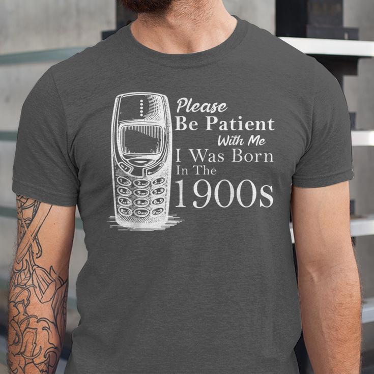 Vintage Birthday Seniors I'm From The 1900s Unisex Jersey T-Shirt