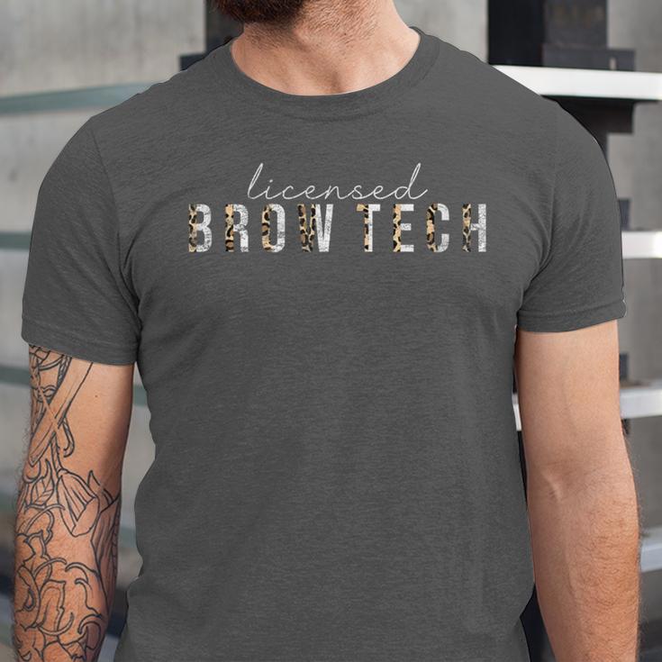Vintage Brow Tech Graduation Licensed Brow Tech Unisex Jersey T-Shirt