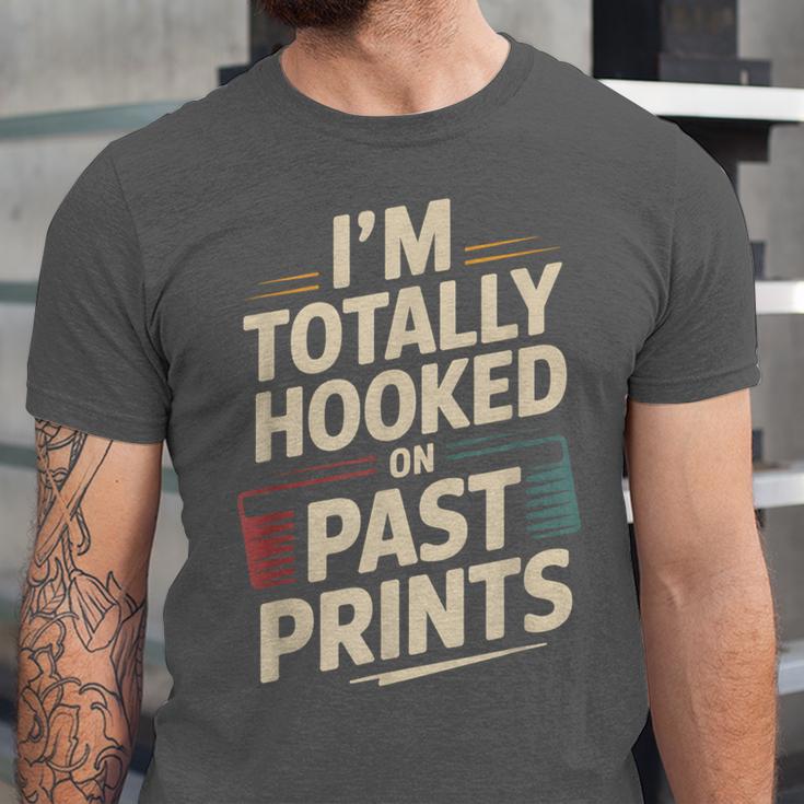 Vintage Label Collectors Ephemera Enthusiasts Nostalgia Fans Unisex Jersey T-Shirt