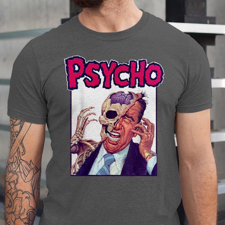 Vintage Movie Horror Poster Comic Book Graphic Film Night Unisex Jersey T-Shirt