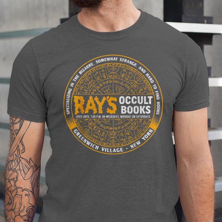 Vintage Quote Ray's Occult Retro Spiritual Books Unisex Jersey T-Shirt