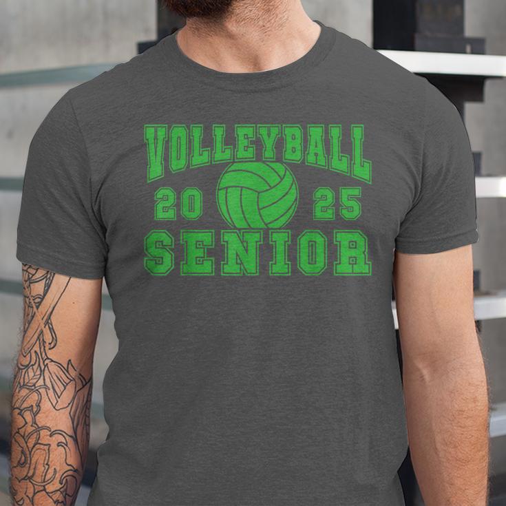 Volleyball Senior Night Volleyball Senior 2025 Graduation 16 Unisex Jersey T-Shirt