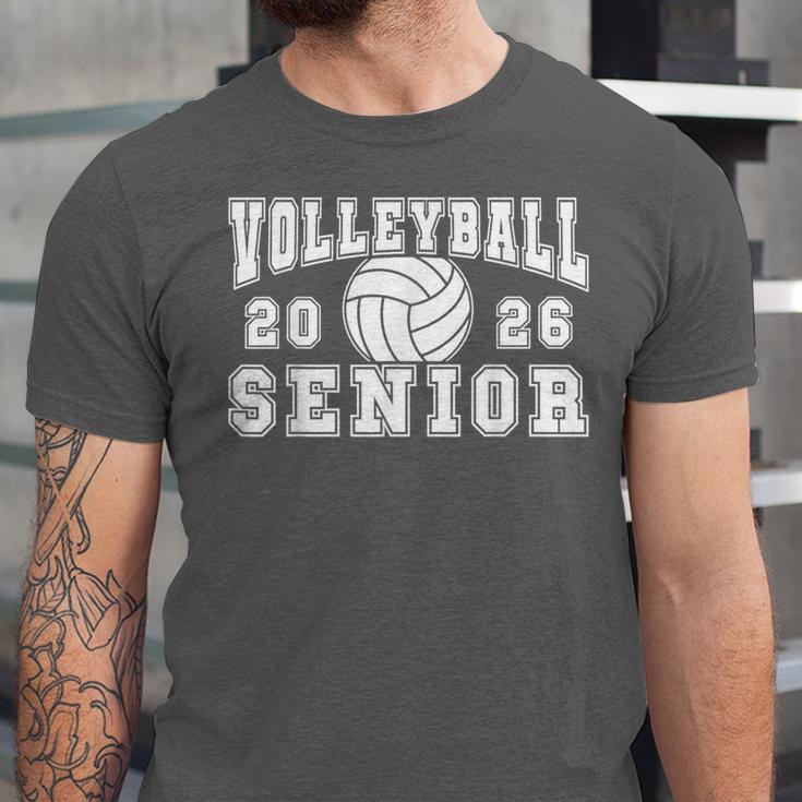 Volleyball Senior Night Volleyball Senior 2026 Graduation 1 Unisex Jersey T-Shirt