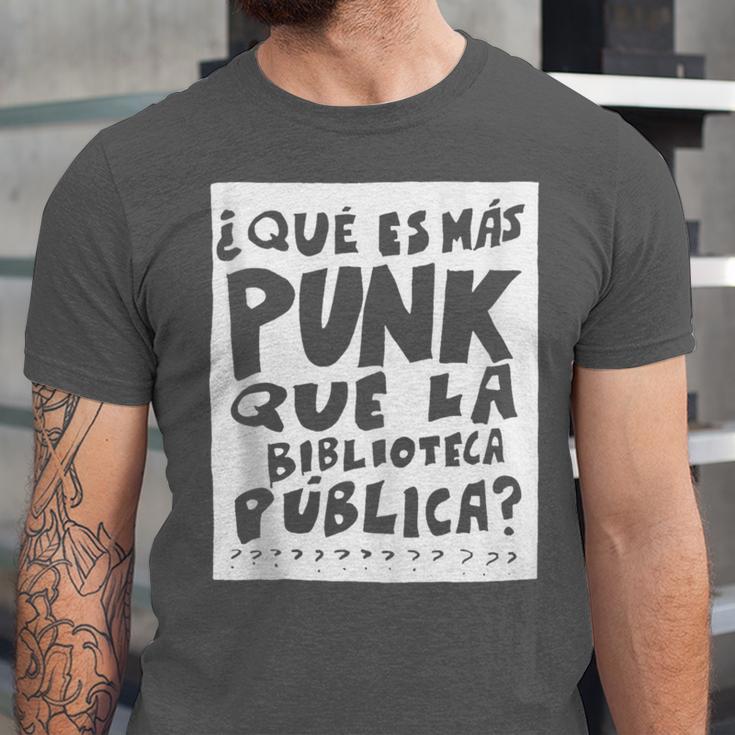 What's More Punk Than The Public Library Book Lover Unisex Jersey T-Shirt