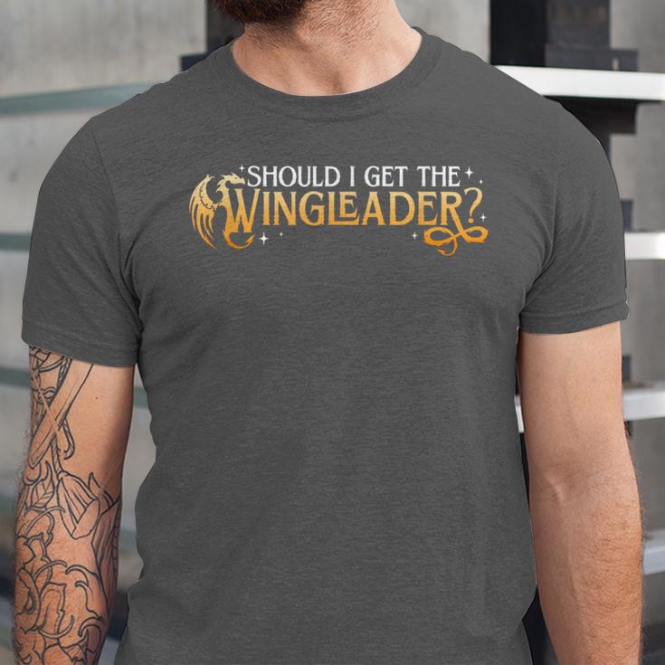 Should I Get The Wingleader Dragon Lover Book Lover Unisex Jersey T-Shirt Should I Get The Wingleader Dragon Lover Book Lover Unisex Jersey T-Shirt