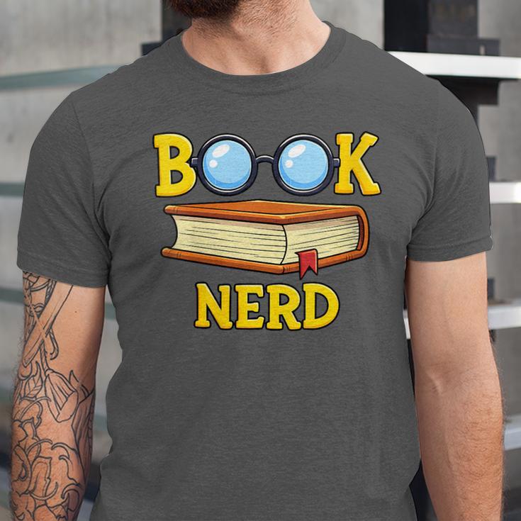 Women's Adorable Book Nerd Typography Minimalist Library Lover Unisex Jersey T-Shirt