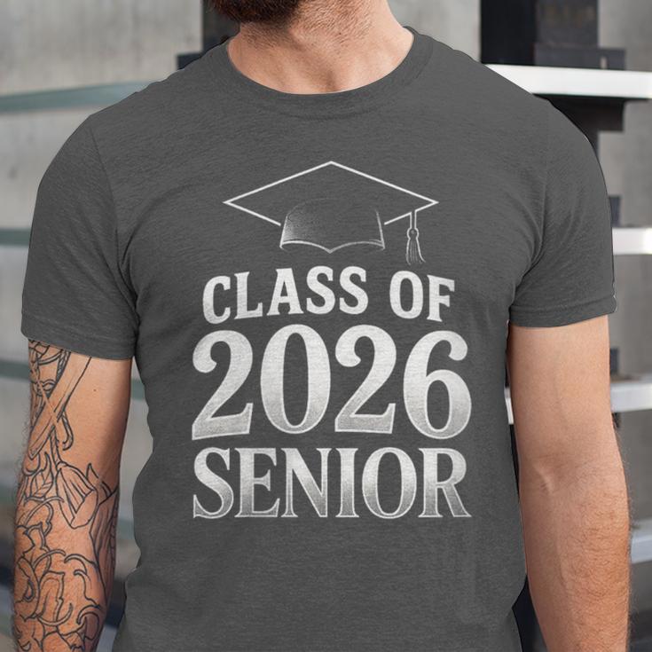 Women's Class Of 2026 Senior Graduation School College Unisex Jersey T-Shirt