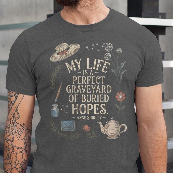 Women's Dramatic Book Lover Quote Unisex Jersey T-Shirt
