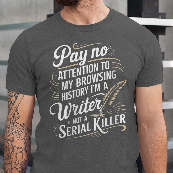 Women's I'm A Book Writer Author Book Writing Novelist Unisex Jersey T-Shirt Women's I'm A Book Writer Author Book Writing Novelist Unisex Jersey T-Shirt