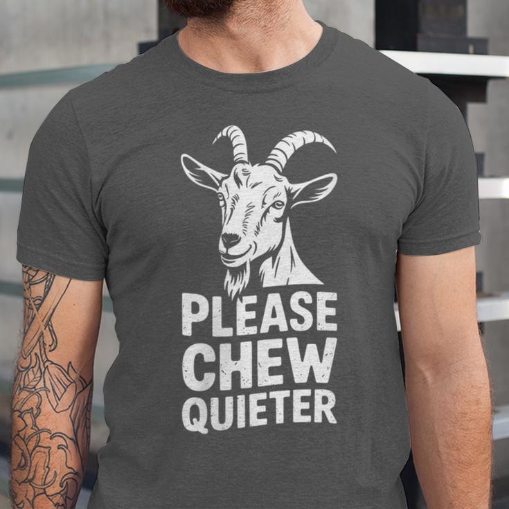 Women's Please Chew Quieter Introvert Quietness Silence Lover Unisex Jersey T-Shirt Women's Please Chew Quieter Introvert Quietness Silence Lover Unisex Jersey T-Shirt