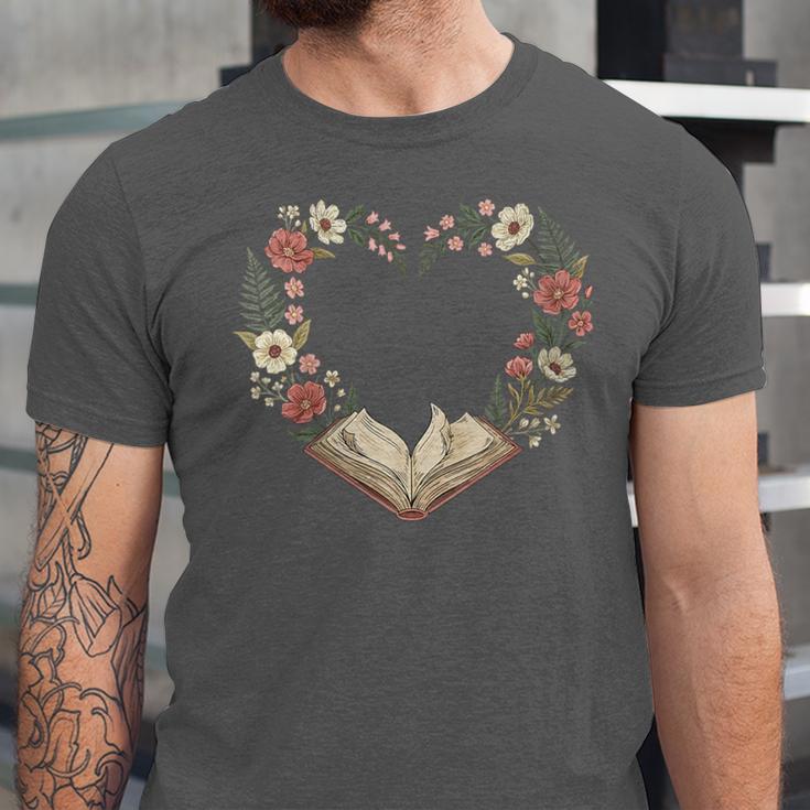 Women's Vintage Book Lover Valentine Heart Unisex Jersey T-Shirt Women's Vintage Book Lover Valentine Heart Unisex Jersey T-Shirt