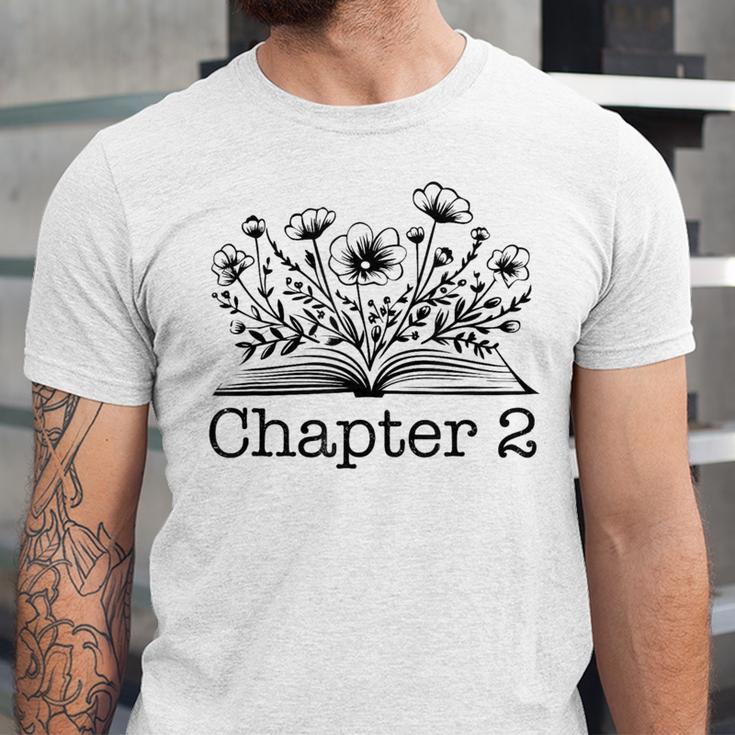 2nd Birthday Girl Chapter 2 Reading Book Lover 2 Year Old Unisex Jersey T-Shirt 2nd Birthday Girl Chapter 2 Reading Book Lover 2 Year Old Unisex Jersey T-Shirt