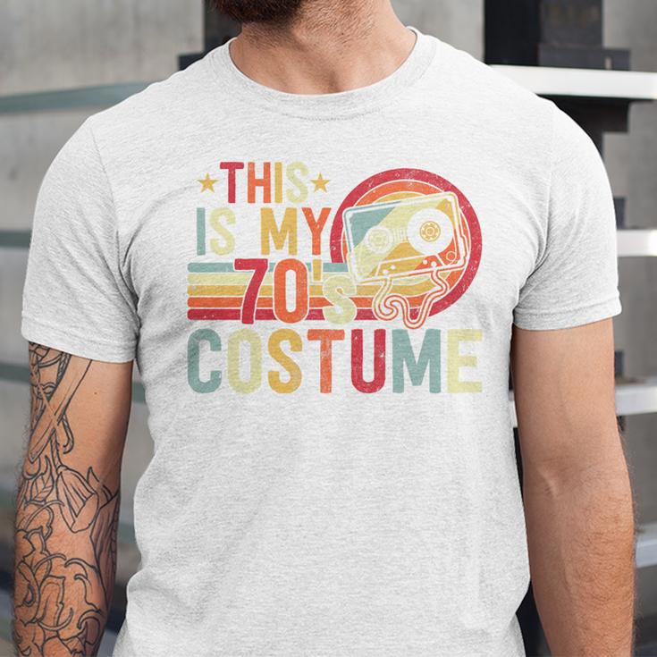 This Is My 70's Costume Retro Style Nostalgia 1970s Vintage Premium Tri-Blend Unisex Jersey T-Shirt