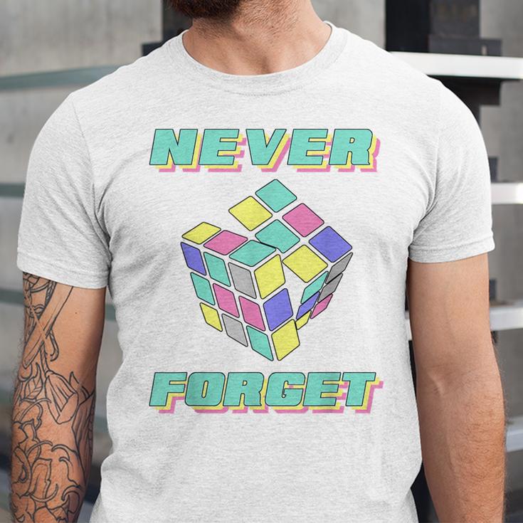 80s 90s Nostalgia Magic Cube Retro Party Costume Unisex Jersey T-Shirt 80s 90s Nostalgia Magic Cube Retro Party Costume Unisex Jersey T-Shirt