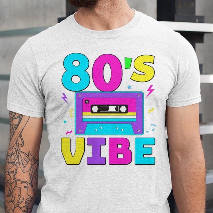 80's Vibe Retro Style Cassette Tape Nostalgia 1980s Party Premium Tri-Blend Unisex Jersey T-Shirt 80's Vibe Retro Style Cassette Tape Nostalgia 1980s Party Premium Tri-Blend Unisex Jersey T-Shirt