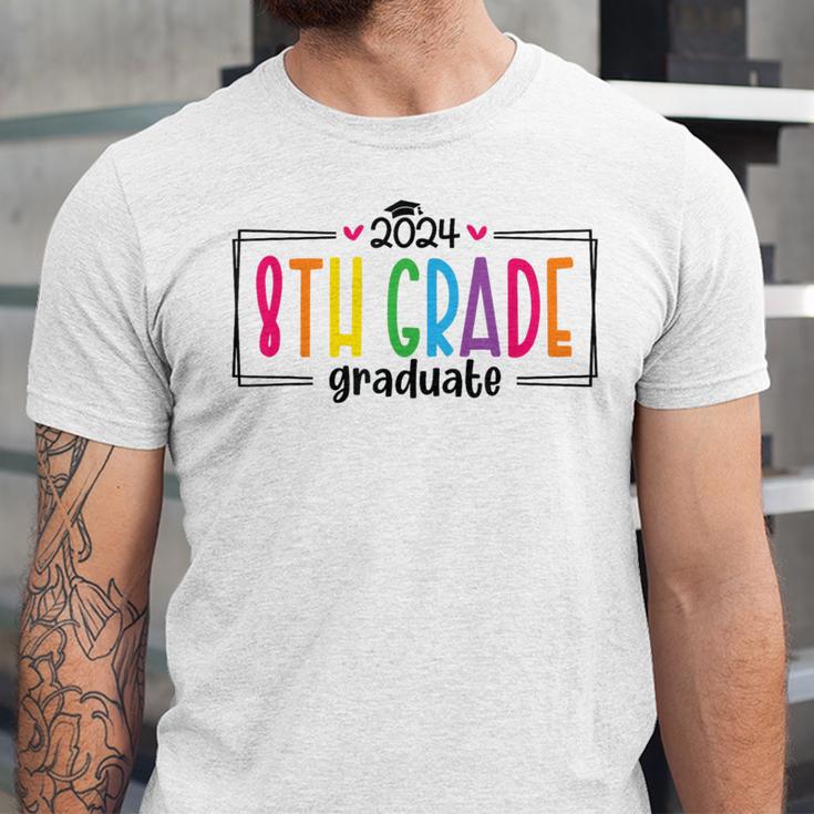 8th Eighth Grade Graduation 2025 Graduate Last Day Of School Unisex Jersey T-Shirt