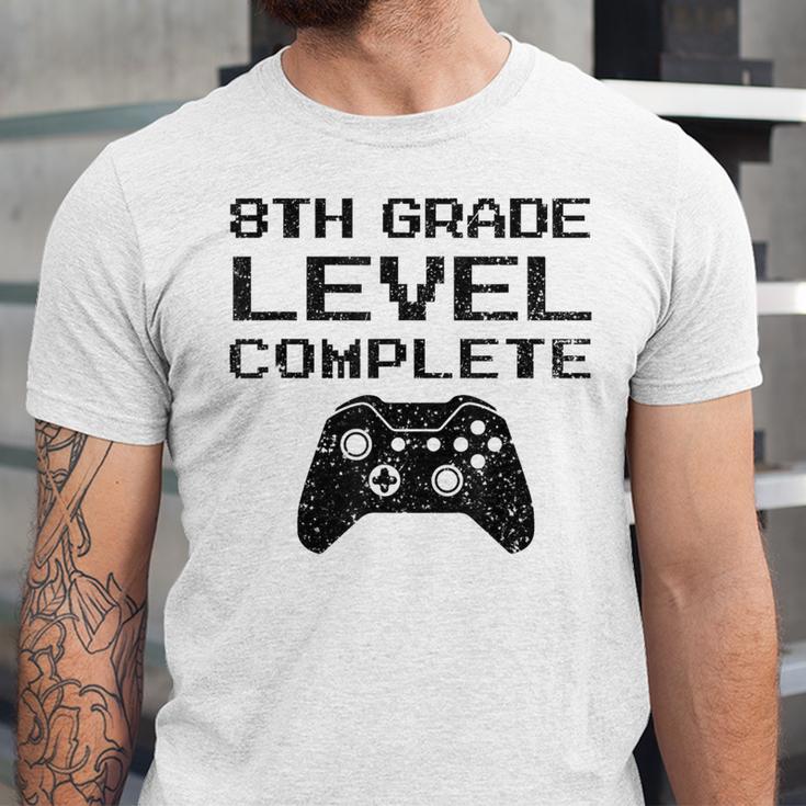 8th Grade Level CompleteShirt Graduation Unisex Jersey T-Shirt