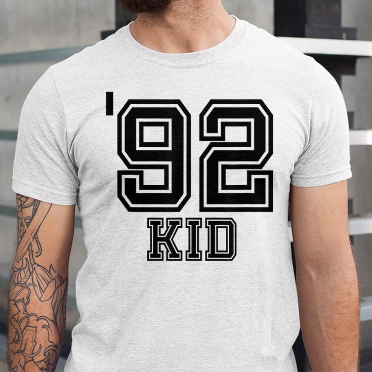'92 Kid Perfect Vintage Retro Nostalgia Gear For Year 1992 Unisex Jersey T-Shirt '92 Kid Perfect Vintage Retro Nostalgia Gear For Year 1992 Unisex Jersey T-Shirt