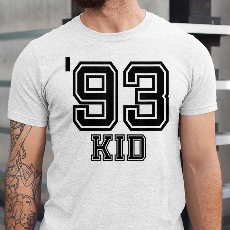 '93 Kid Perfect Vintage Retro Nostalgia Gear For Year 1993 Unisex Jersey T-Shirt