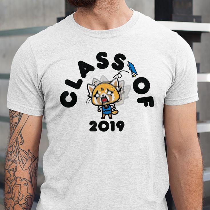 Aggretsuko Class Of 2019 Graduation Seniors Graduate Unisex Jersey T-Shirt