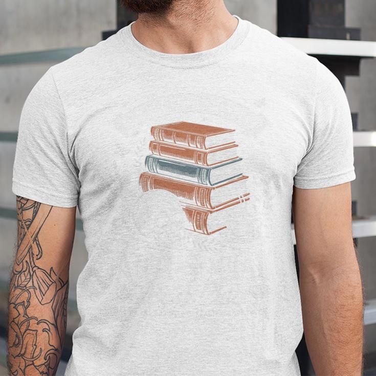 Anti-Social Book Club Reader Books & Coffee Dark Academia Premium Tri-Blend Unisex Jersey T-Shirt