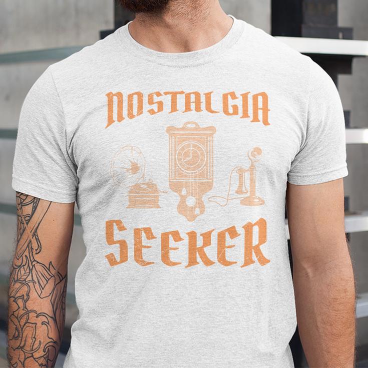 Antique NOSTALGIA SEEKER Antique Collector Unisex Jersey T-Shirt