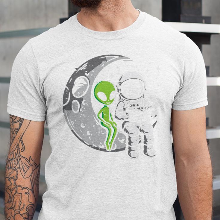 Astronaut Reading Book To Alien Moon Space Women Kids Men Premium Tri-Blend Unisex Jersey T-Shirt Astronaut Reading Book To Alien Moon Space Women Kids Men Premium Tri-Blend Unisex Jersey T-Shirt