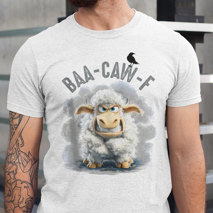 Back Off – Sheep Baa Crow Caw Pun For Introverts Unisex Jersey T-Shirt Back Off – Sheep Baa Crow Caw Pun For Introverts Unisex Jersey T-Shirt