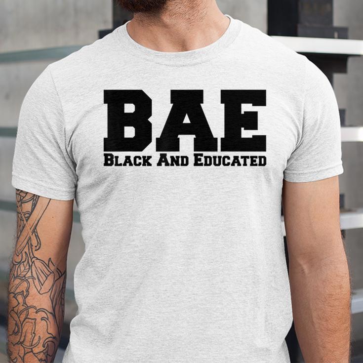 BAE And Educated Black History Month Graduation Unisex Jersey T-Shirt