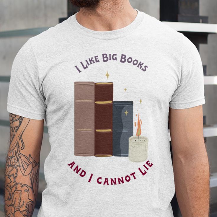 I Like Big Books Bookworm Tee Unisex Jersey T-Shirt