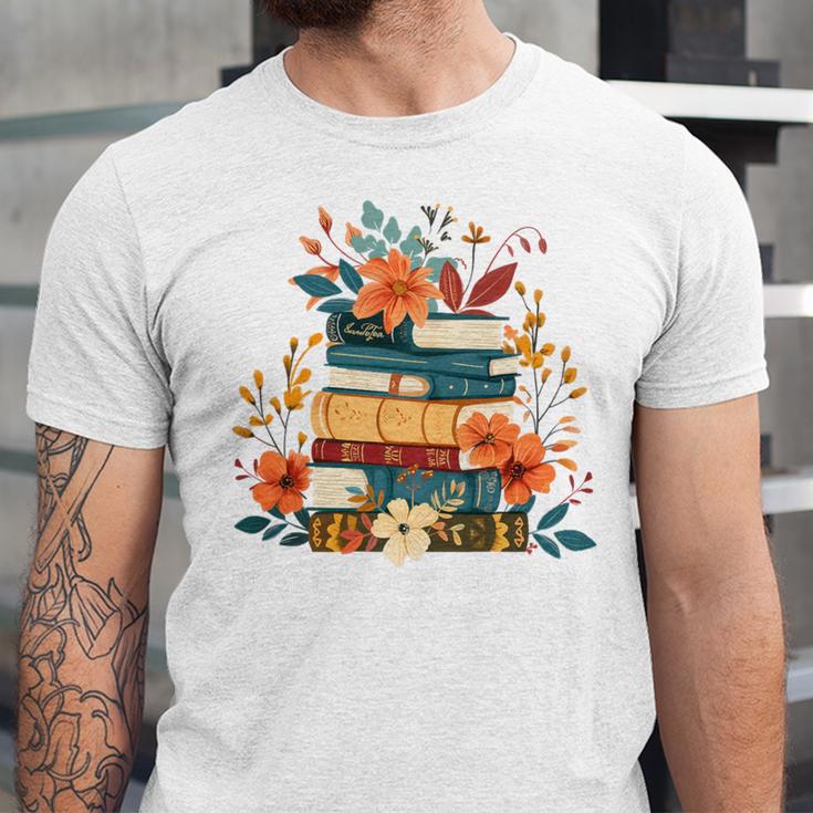 Book Lover Librarian Reading Library Readers Premium Tri-Blend Unisex Jersey T-Shirt