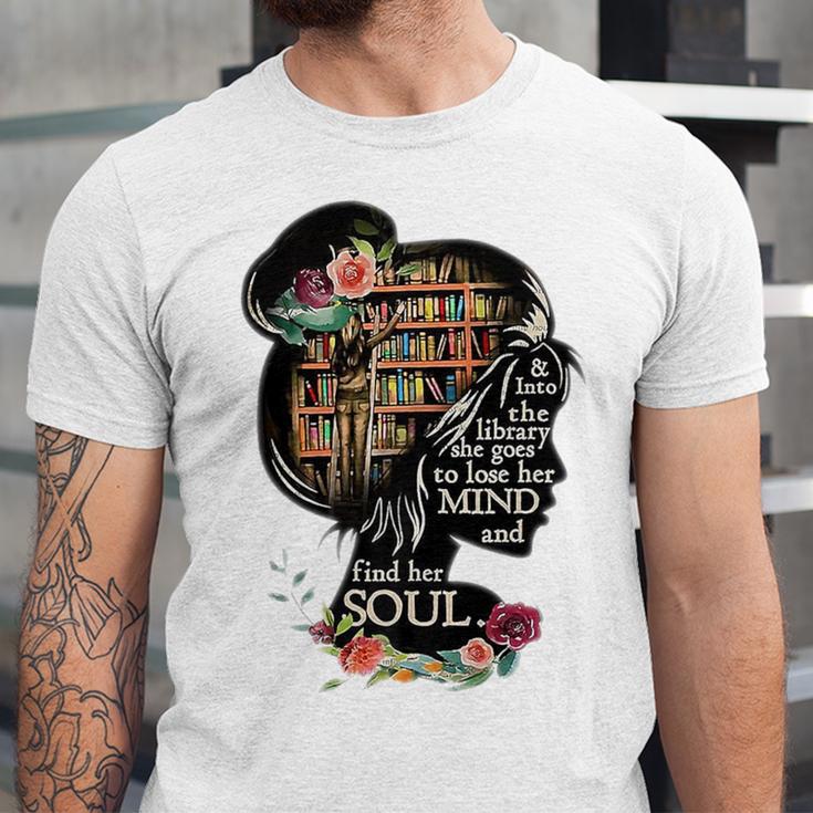 Book Reading Bookworm Book Lover Women Kids Girls Librarian Premium Unisex Jersey T-Shirt