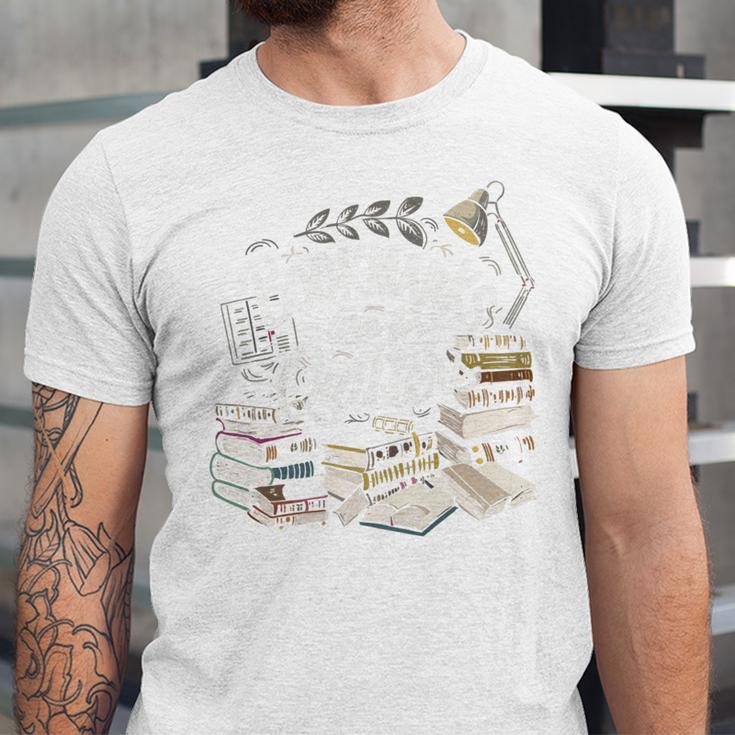 Bookmarks Are For Quitters Book Lovers Reading Unisex Jersey T-Shirt