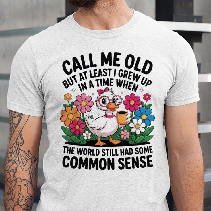 Call Me Old Seniors Nostalgia Retro Humor Casual Unisex Jersey T-Shirt Call Me Old Seniors Nostalgia Retro Humor Casual Unisex Jersey T-Shirt